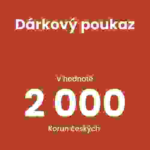 Dárkový poukaz 2000