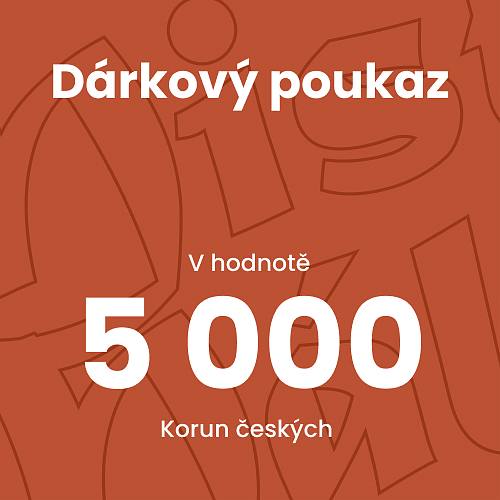 Dárkový poukaz 5000