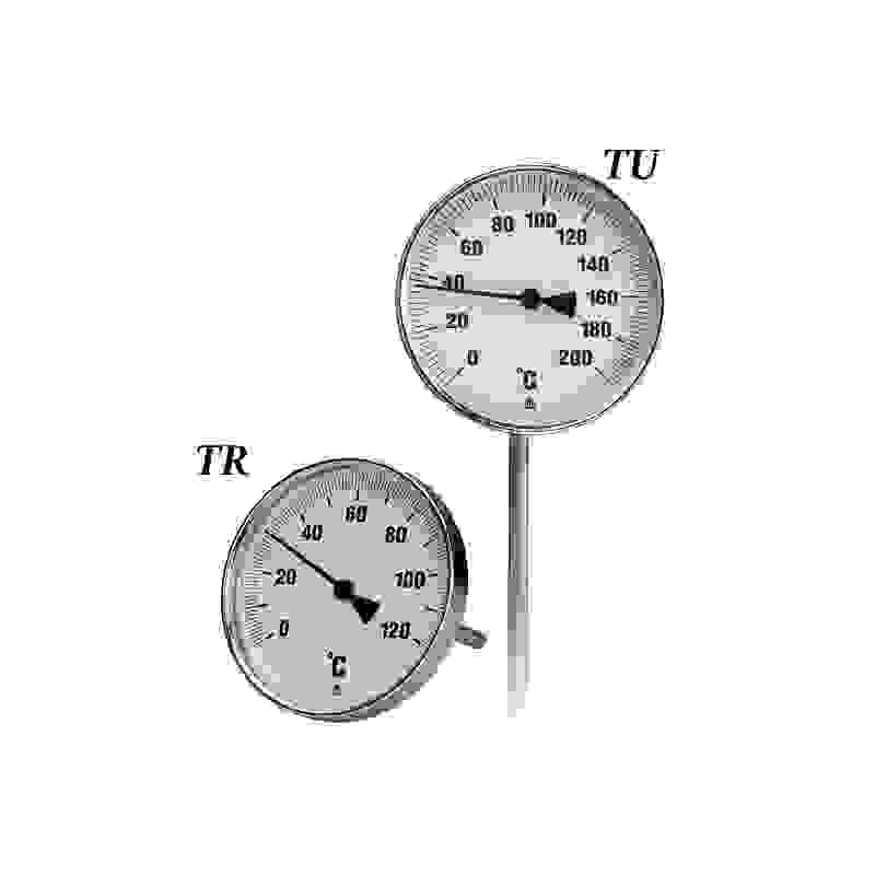 Teploměr do udírny TR 100 0-200°C, délka stonku 400mm