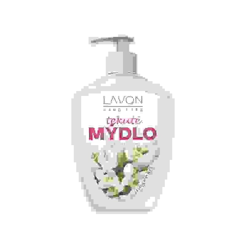 LAVON tekuté mýdlo s glycerinem SNĚŽENKA (bílé) 500ml