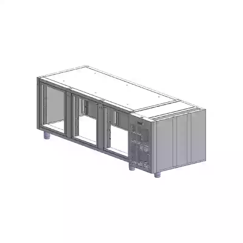 Korpus stolů SCH 3D chladicí nerez | RM - SCH 3 KOR