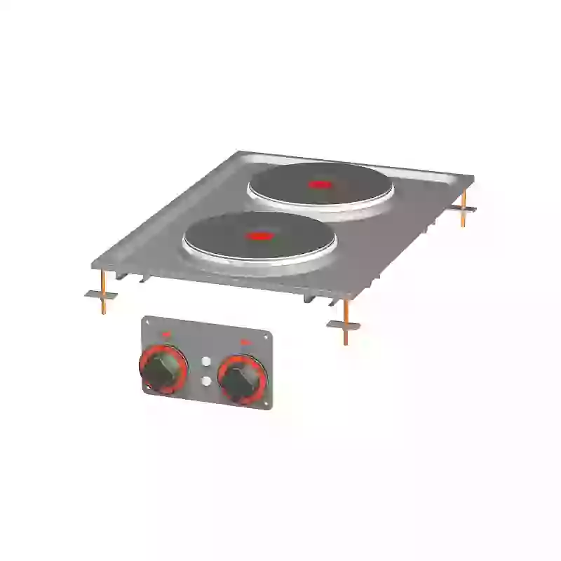 Sporák drop-in elektrická 2x drop-in plotýnka 400 V | RM - PCD-64ET