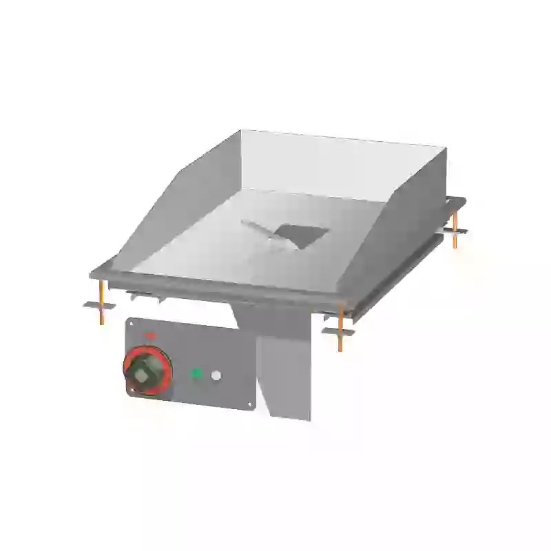 Grilovací deska 36x55 drop-in elektrická chromovaná hladká 400 V | RM - FTLD-64ETS