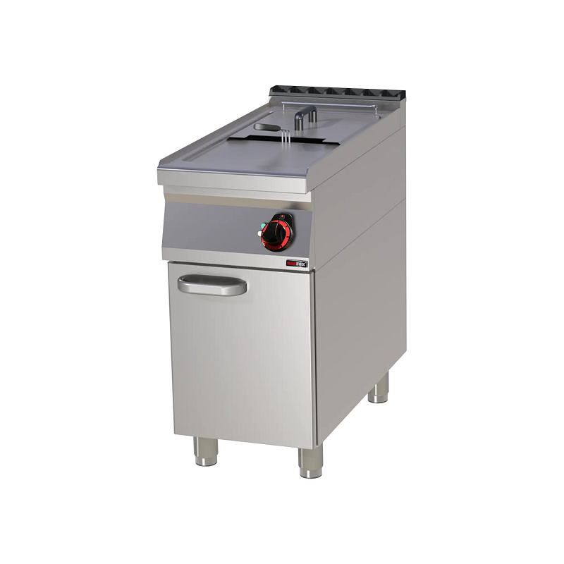 Fritéza elektrická 0,8 kW/l, 17 l s podestavbou 400 V | REDFOX - FE 90/40-17 E