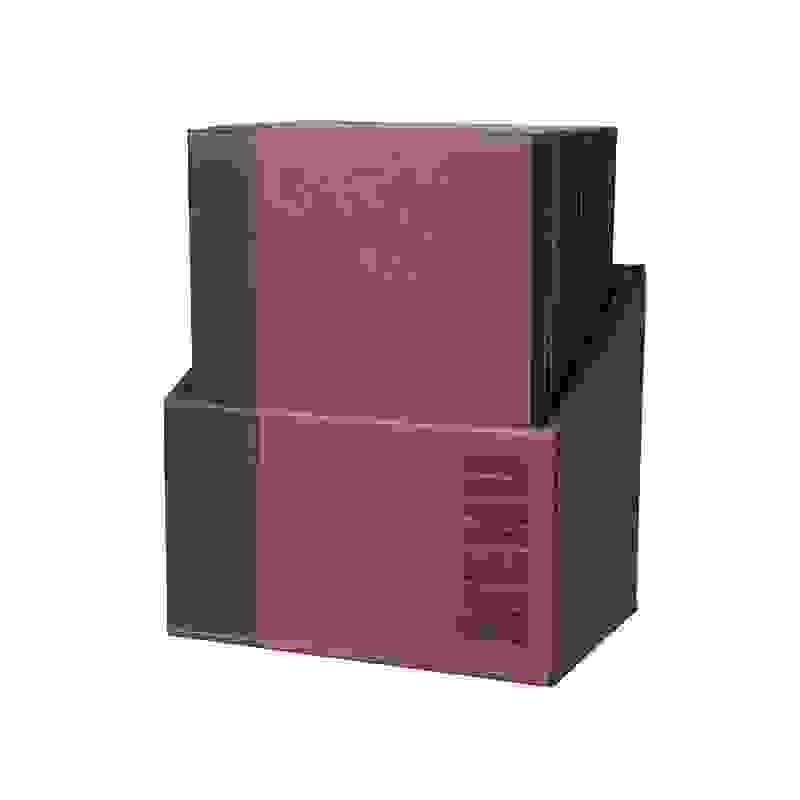 Box s jídelními lístky TRENDY, vínově červená (20 ks)