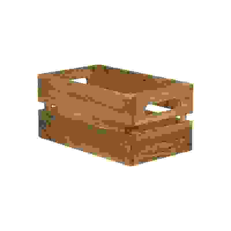 Dřevěný box pro slánky a prostírání 11,6x24x14,2 cm