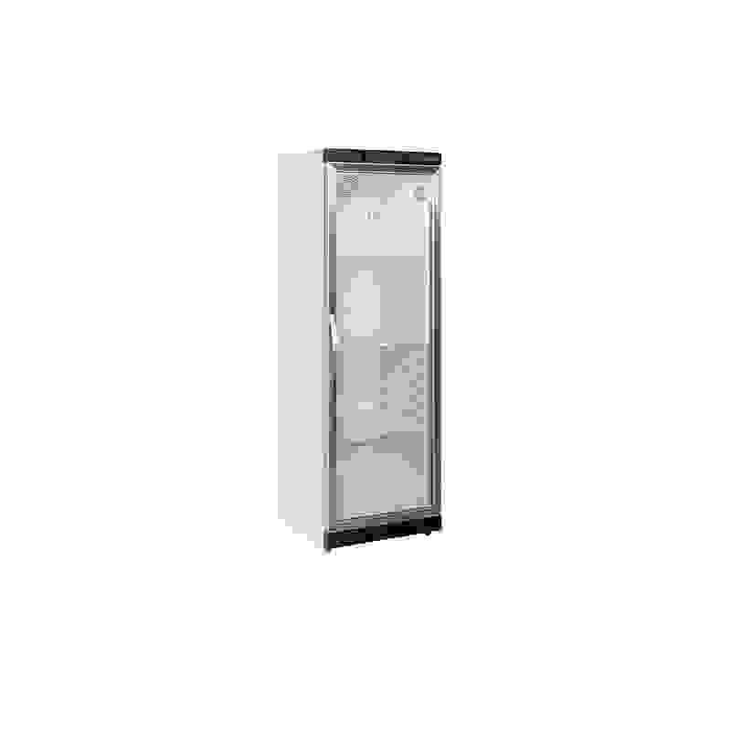Chladicí skříň prosklené dveře, bílá TEFCOLD UR 400 G
