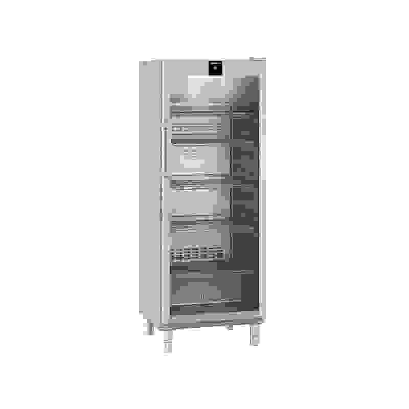 Chladnička FRFCvg 6511, dveře prosklené nerez