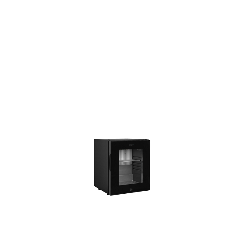 Minibar prosklené dveře, černá TM33G