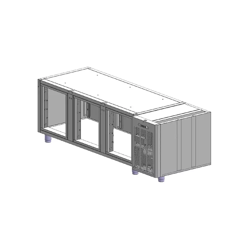 Korpus stolů SCH 3D chladicí nerez | RM - SCH 3 KOR