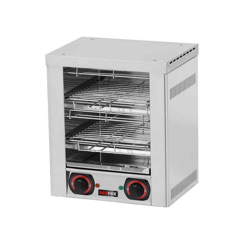 Toaster 4x kleště 2x opékací rošť | REDFOX - TO 940 GH