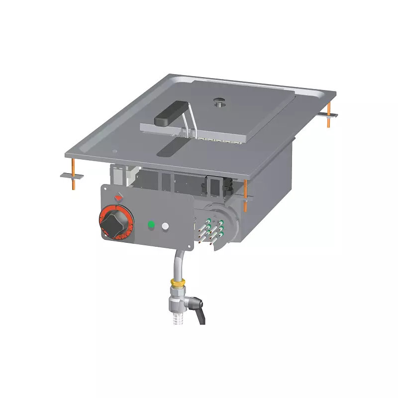 Fritéza drop-in elektrická 0,66 kW/l, 10 l 400 V | RM - F10D-64ET