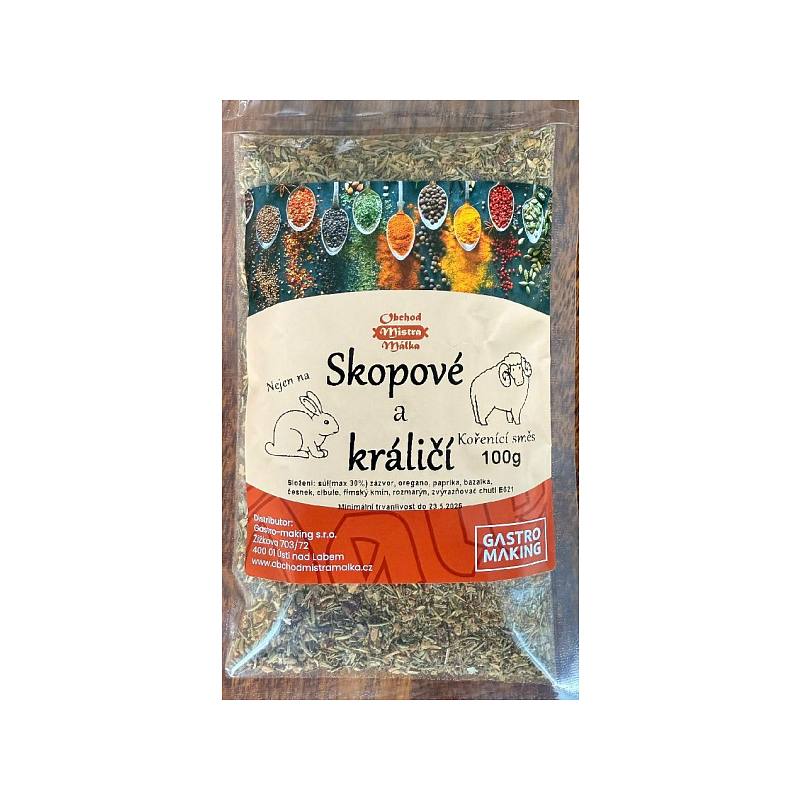 Skopové a králičí 100g