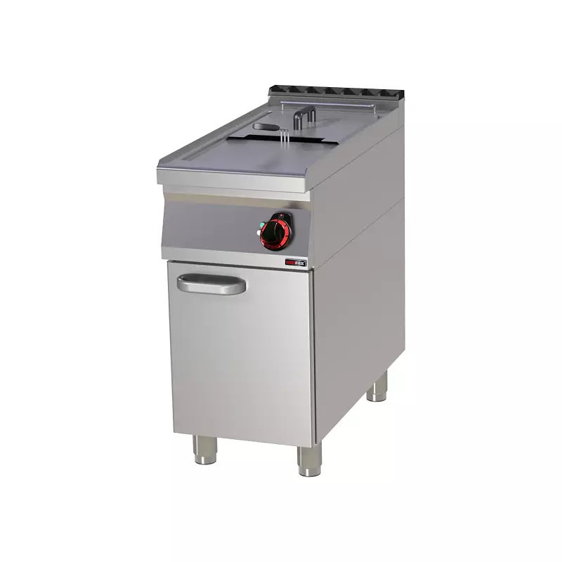 Fritéza elektrická 0,8 kW/l, 17 l s podestavbou 400 V | REDFOX - FE 90/40-17 E