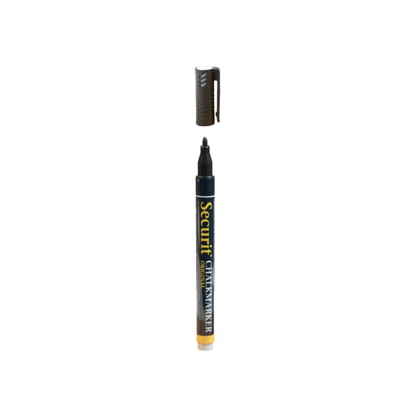 Mikro křídový popisovač, šířka hrotu: 1 - 2 mm, Black