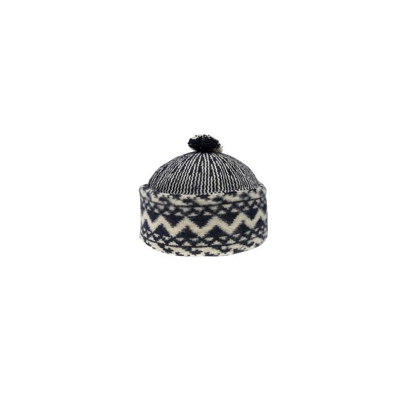 Čepice Triton pletená - zmijovka černá vel. 54 dětská, dámská