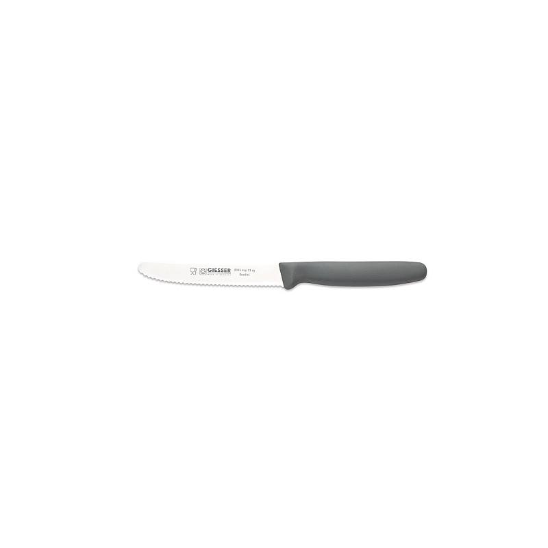 Nůž vroubkovaný Giesser 8365 wsp 11CG - studený šedý, na rajčata, na pečivo