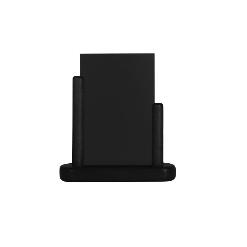 Stolní stojánek s popisovací tabulkou malý, černá
