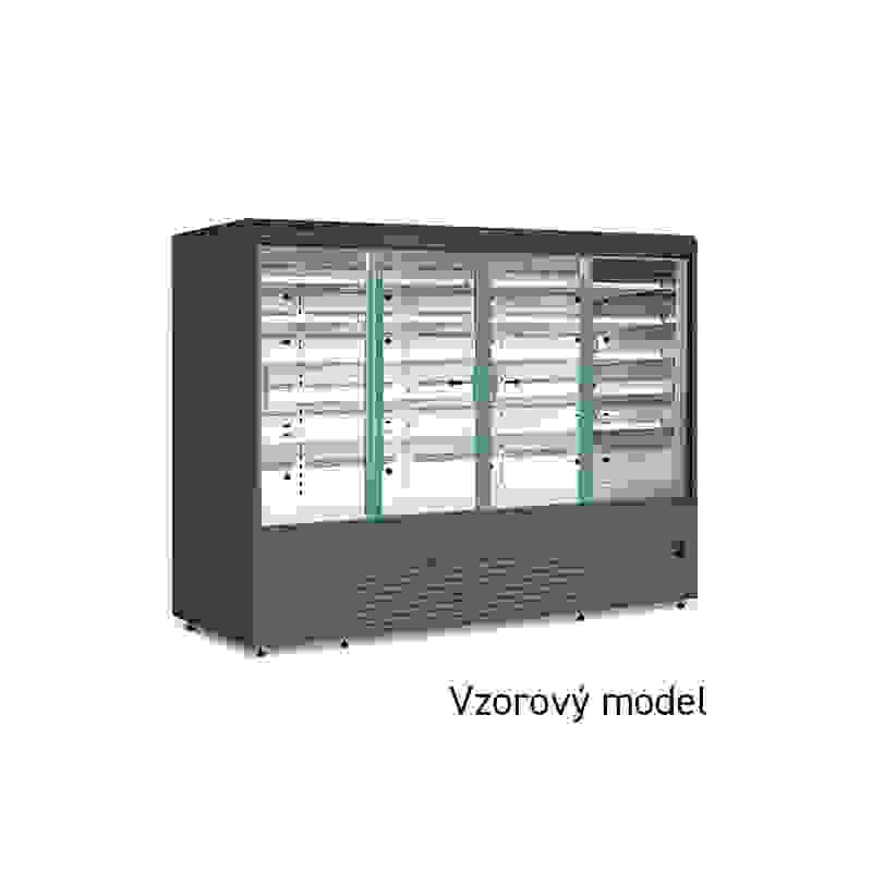 Chladicí vitrína přístěnná, posuv. dveře Juka Varna 160/80 DP 